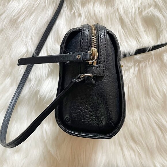 Kate Spade Black Looloo Perri Lane Bubbles Leather Crossbody Purse Bag - Picture 4 of 11